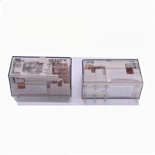 Relais HF115FK 24Z3T 24 V avec commutation stable 8 broches pour automatisme