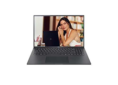Notebook LG gram, 1.190g, Intel Core i7-1165G7, 16GB LPDDR4X 4266MHz, SSD 256GB NVMe, Windows 10 Home, IPS FHD 16', Preto, 16Z90P-G.BH71P1