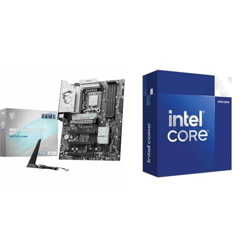 MSI B860 Gaming Plus WiFi avec Intel i5 14400 pour des transferts ultra rapides en ligne