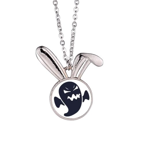 Collier Lapin Art Déco bijou tendance pour soirée Halloween