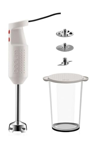 Bodum K11179-913EURO-3 BISTRO SET Set pied mixeur électrique avec accessoires, 300 W