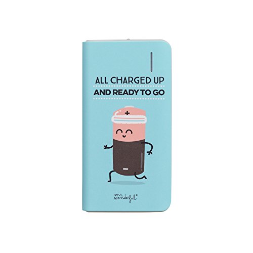 MRPWB011 - Bateria externa de 4.000 mAh deseno All Charged