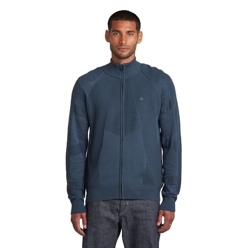 G-STAR Tricot 3D Biker gilet zippé contre le froid léger L