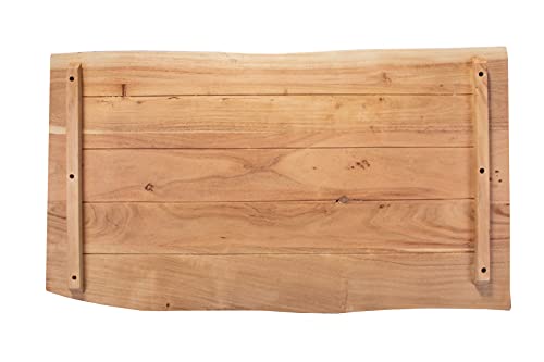 Massivholzplatte Sam Tischplatte 100×60 cm aus Akazienholz