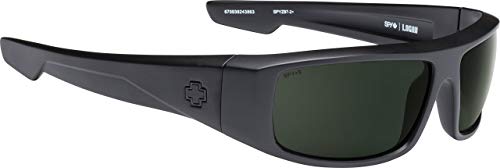 Spy Logan Matte Black Ansi Rx Happy Gray Green #TOP2