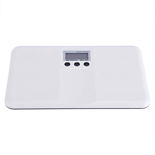 Multi-Function Baby Scale, Baby Scale, Pet Scale, Digital, for: Infant, Newborns, Puppy, Cats, LCD Display, Tare Function, Weighing Platform Perfect for Toddler/Puppy/Cat/Dog/Adult (330.7 lbs)