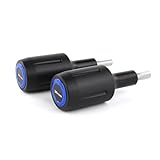 para BMW R1250GS Adventure R 1250 GS 2019-2024, Eje Delantero Trasero, Horquilla, protección de Rueda, Marco Deslizante, protección contra caídas(Type 1 Blue)