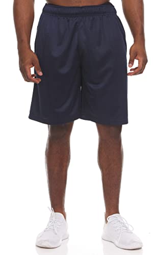 Russell Athletic Men's Mesh Training Short, Dark Navy, X-Large #TOP2