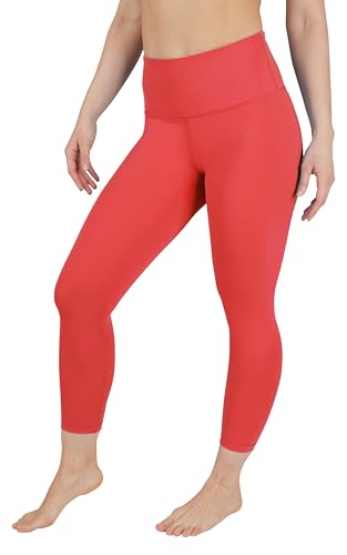 Image of 90 Degree By Reflex Womens High Waisted Leggings Capri Workout Yoga Pants