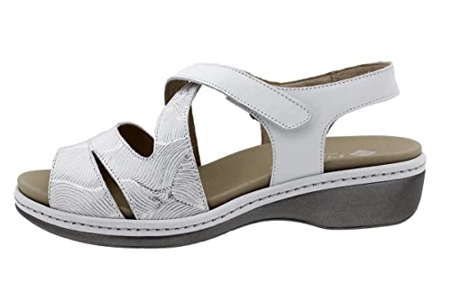 Sandales confortables femme semelle amovible chaussure marche Pierre 200812