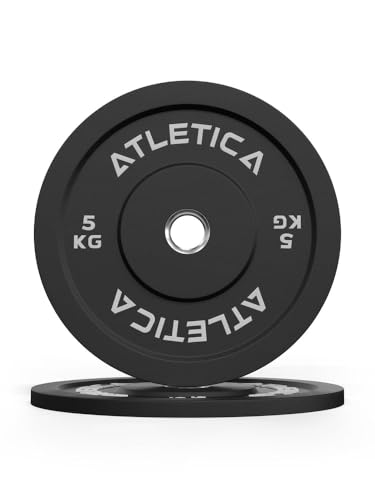ATLETICA Bumper Plates | Paar | geräusch- und stoßdämpfende...