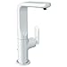 Grohe 32185LS0 Veris Centerset Lavatory Faucet with Popup, White