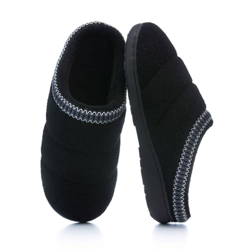 Image of GOEWY Fuzzy Slippers for Women Indoor Outdoor with Memory Foam Cozy Shoes