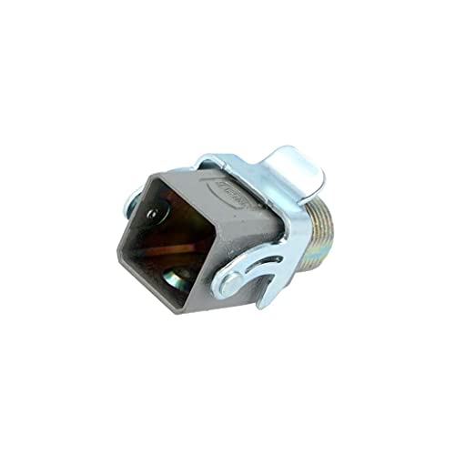 Connecteur Han 3A HARTING capot droit 19200031150 boîtier de câblage