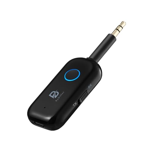Bluetooth 5.2 Audio Transmitter & Receiver (2 Devices)
