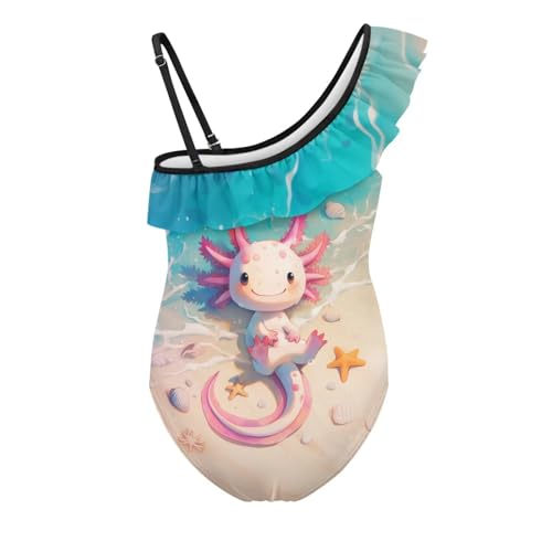 Image of Yzaoxia Girls Swimsuits One Piece Bathing Suit Sleeveless Gymnastics Swimwear for Kids 3-14Y