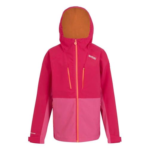 Girl's Kids' Highton V Waterproof Jacket Girls Highton V Full Zip Waterproof Coat3