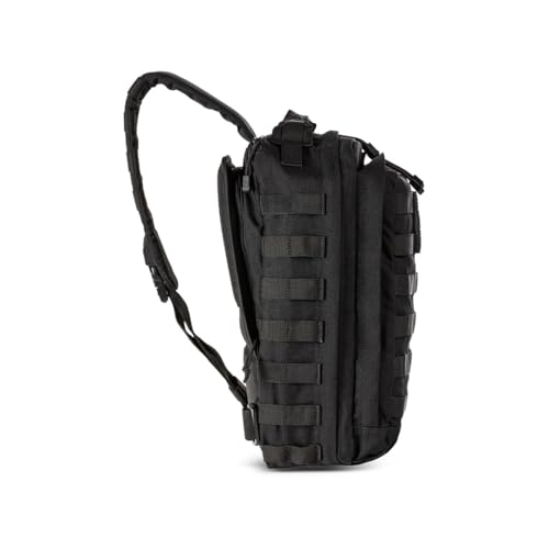 Image of 5.11 Tactical RUSH MOAB 8 Sling Pack 13L - Ambidextrous CCW Ready EDC Messenger Bag - Durable 1050D Nylon, Black, Style 56810ABR