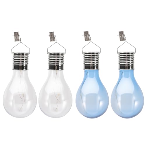 Lámparas solares exteriores colgantes, iluminación decorativa LED impermeable para terrazas