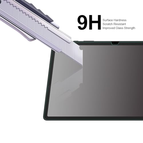 Supershieldz (2 Pack) Designed for Samsung Galaxy Tab S10 Lite / S10 FE / S9 FE (10.9 inch) / Tab S9 (11 inch) Screen Protector, (Tempered Glass) Anti Scratch, Bubble Free
