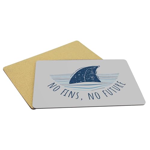 Napperons en liège gris anti-rayure grand format 39,5x28,5 cm table