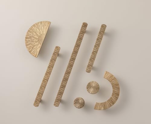 Goo-Ki-2564-mm-Hole-Centers-Luxurious-Sturdy-Zinc-Alloy-Cabinet-HandlsChampagne-Bronze-Cabinet-Pulls-for-KitchenDrawerCupboard-Wardrobe6-Pack