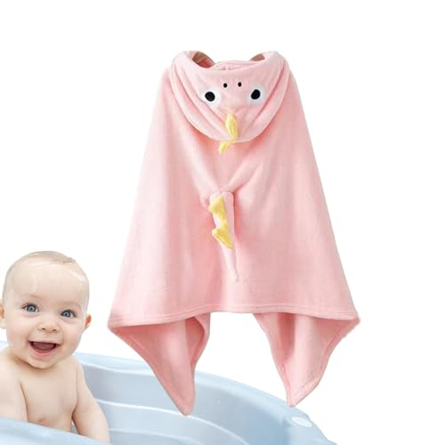 Poncho de toalla de baño para niños, baño con capucha para niños | Niños toallas portátiles de toalla de dibujos animados | Poncho de natación engrosado de la manta absorbente de los niños y las niñas