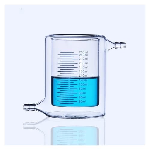 Béchers de laboratoire thermorégulés ensemble de béchers à gaine 50 ml en borosilicate