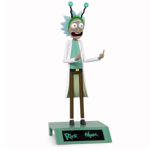 BOMJJOR Rick Action Figure Interesting Funny Rick Play Figure (Blue)