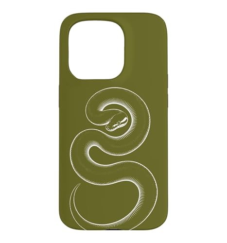 Ball Python Morph Lover �X�l�[�N�O���t�B�b�N �O���[�� �X�}�z�P�[�X iPhone 15 Pro �p