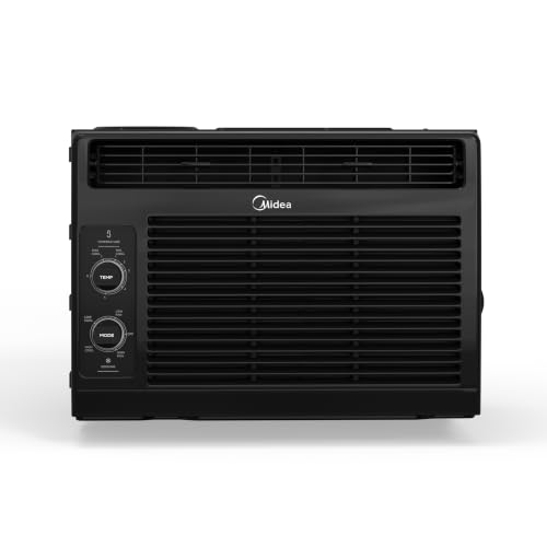 Image of Midea 5,000 BTU Window Air Conditioner, Mechanical Control, 150 Sq Ft