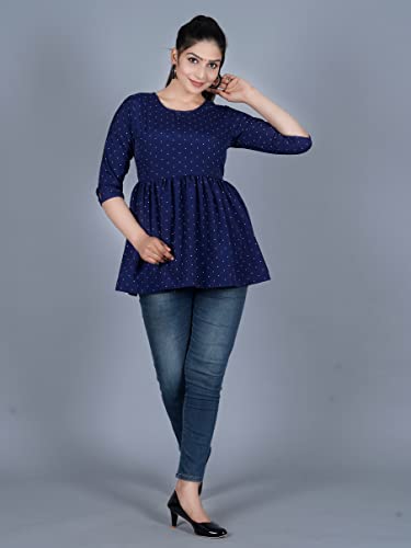 Image of Women's Rayon Anarkali Regular Fit Top