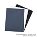 JJC 3-in-1 Pack A4 Size PVC Water Resistant Photography Color Balance Card, 18% Neutral Grey Card X 1 + Black Card X 1 + White Balance Card X 1, Size: 10 x 8 inch / 254 x 202mm