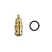 DANCO Reduced-Lead, Durable Brass Hot Water Stem for Crane LL Faucets, 5A-1H, 1-Set (15119E)