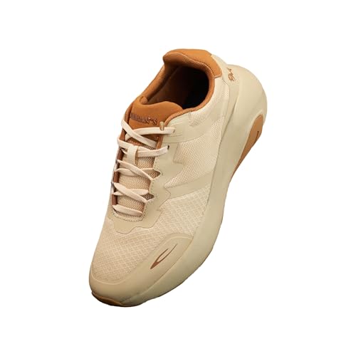 Image of Neeman's Color Block Sneakers for Unisex | Two-Tone Casual Shoes with Breathable Recycled Mesh Upper, Dual-Layer Cushioning, Pressure-Mapped Grip & Seam-Smooth Comfort