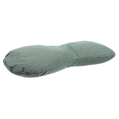 VICASKY Nackenrolle aus Leinen Ergonomisches Kissen für Nackenstütze Füllung mit Traditionellen Kräutern für Sommer Reisen Kühlendes Leichtes Design VICASKY Nackenrolle aus Leinen Ergonomisches Kissen für Nackenstütze Füllung mit Traditionellen Kräutern für Sommer Reisen Kühlendes Leichtes Design