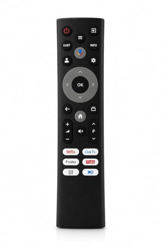 Image of BLACKSHEEP Remotes Compatible for Croma Smart Google TV Remotes - Replacement for 32 /43 /50 /55 Inch Croma LED TVs | Non Voice Remote | Works Only When Old Remote Same