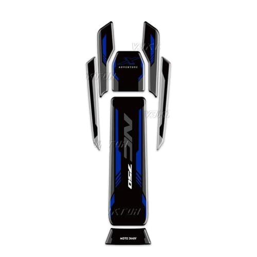 Adhesivo protector depósito para tus rutas en NC750X 2021-2024 diseño espina pescado
