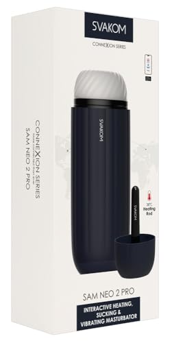 Svakom Sam Neo 2 Pro Masturbateur Blau 22,8 cm