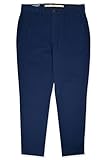 Banana Republic Mens 400028 Lived In Athletic Fit Cotton Chino Pants, (32W x 30L, Navy Blue)