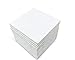Coaster Tile Craft Kit Set of 12 Ceramic White Tiles 4" x 4" (4 1/4" x4 1/4" Actual Size) with Detailed Instructions on CD