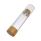 WEKADRIN Bambus Vakuum Sprühflasche Leichtes Auslaufsicheres Pumpsystem für Parfum Lotionen...