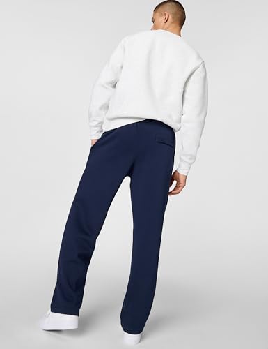 Image of Nike Men's Club Open Hem Brushed Fleece Pants