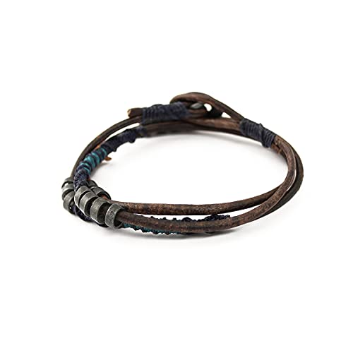 Pulsera tejida Wakami con dijes trenzados miniatura 2