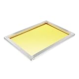 Marco de serigrafía de malla de impresión de seda para placa de circuito impreso, 20 x 30 cm, 90T, 20 x 30 cm, 90T