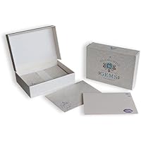 Pigna x Bridgerton, papel de carta en estuche, juego de 25