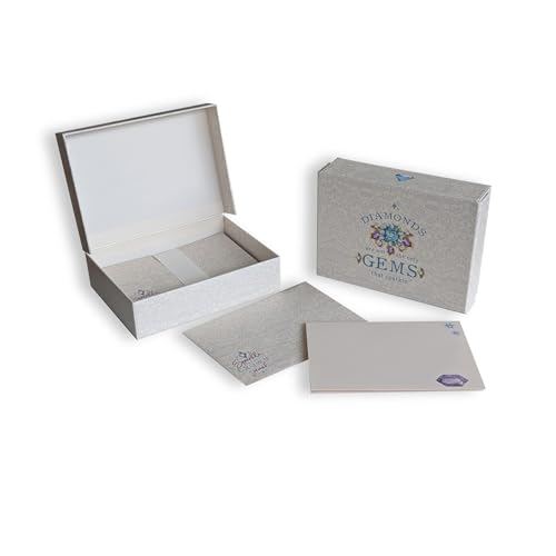 Pigna x Bridgerton, Briefpapier im Etui, Set mit 25 Umschlägen und 25 Karten aus Karton