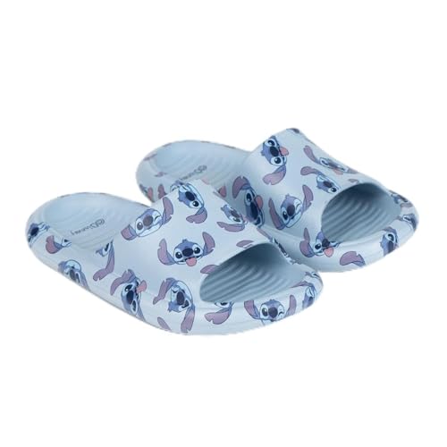 Disney Stitch Mädchen Zehentrenner Hellblau 28/29