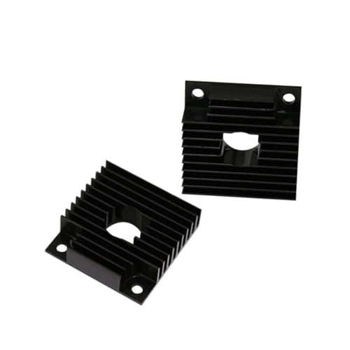 CAXUSD 3pcs Aluminum Heat Sink Radiator for Printer Efficient Cooling Block Aluminum Alloy Choice for Thermal Transfer