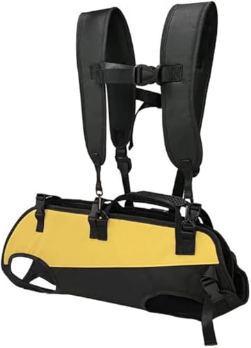 Xiraivke アウトドア便利 外出用ペットバックパック 犬用 横型猫用 4 本足キャリーバッグ 全身犬用ストラップ 障害犬高齢犬安定犬中型犬大型犬歩行者に適したペットキャリー